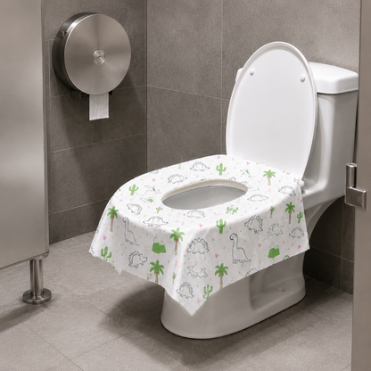 Protector de Inodoro Desechable Para Niños y Adultos. Cada paquete contiene 15 unds